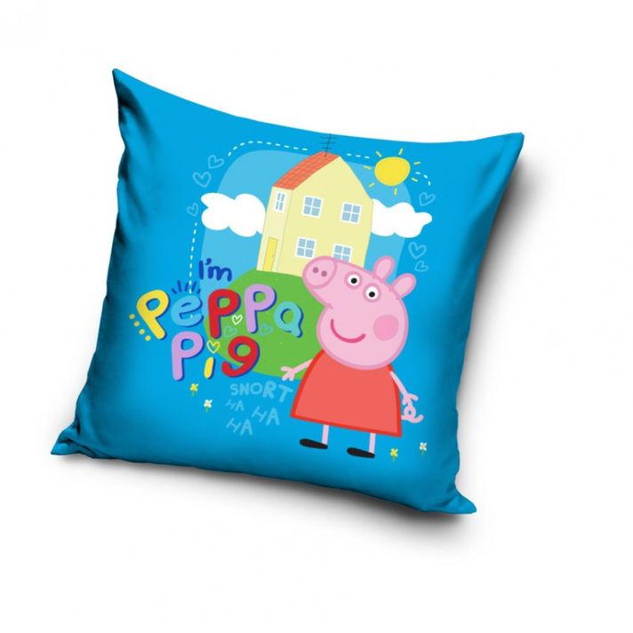 CARBOTEX - Obliečka na vankúšik 40/40cm PEPPA PIG, PP211009