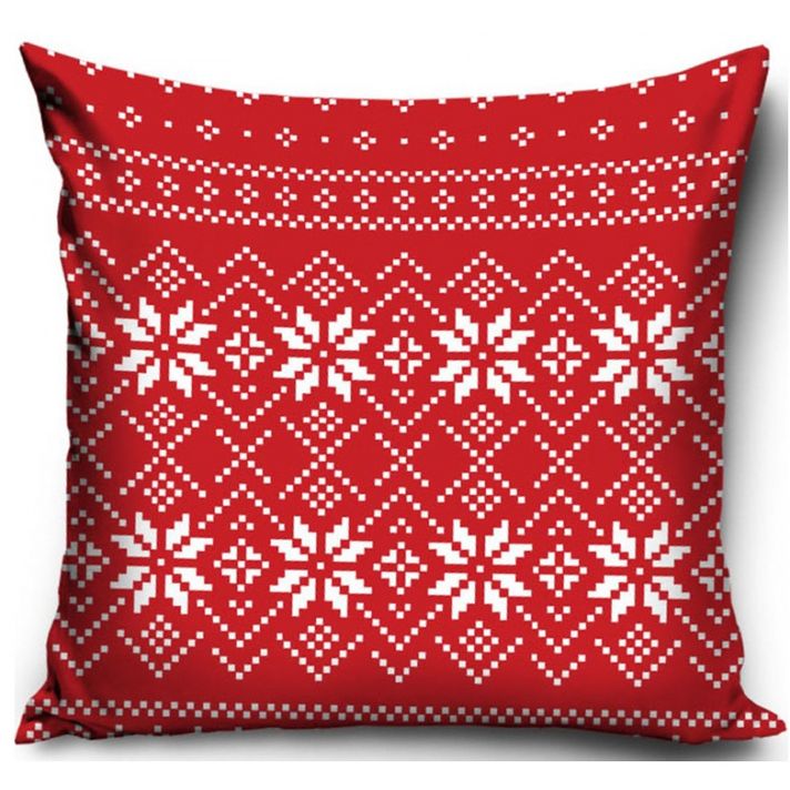 CARBOTEX - Vianočná obliečka na vankúšik Red Christmas, 40/40cm, PNL231224