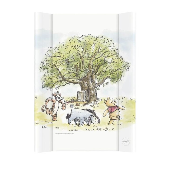 CEBA - Podložka prebaľovacia s pevnou doskou COMFORT 50x70 Disney Winnie the Pooh