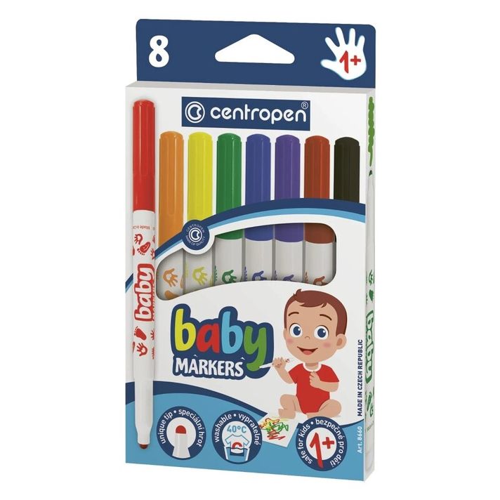 CENTROPEN - Fixy Baby Markers (od 1 roku dieťaťa)