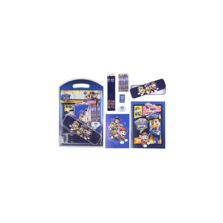 CERDÁ - Stationery set  PAW PATROL (notes, puzdro, pastelky, voskovky),  2100003598