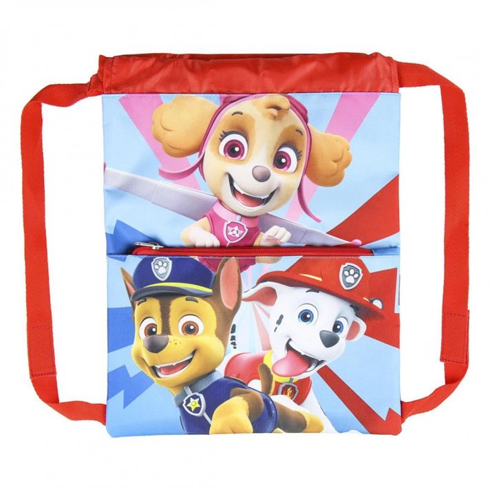 CERDÁ - Zaťahovacie  vrecúško / batoh na chrbát PAW PATROL, 2100003119