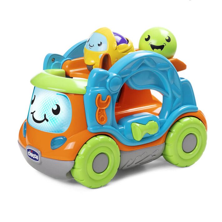 CHICCO - Autíčko nákladné s aktivitami a loptičkou Rolling Truck 12m+