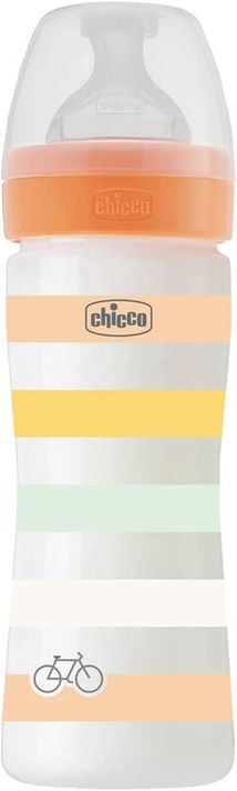 CHICCO - Fľaša dojčenská Well-being silikón 250ml uni