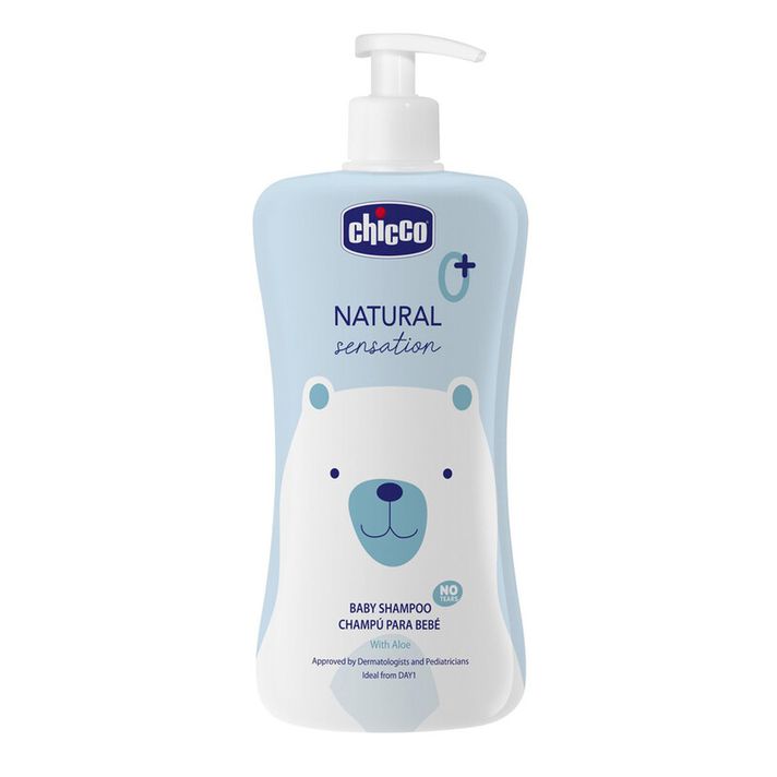 CHICCO - Šampón Natural Sensation s aloe 500ml, 0m+