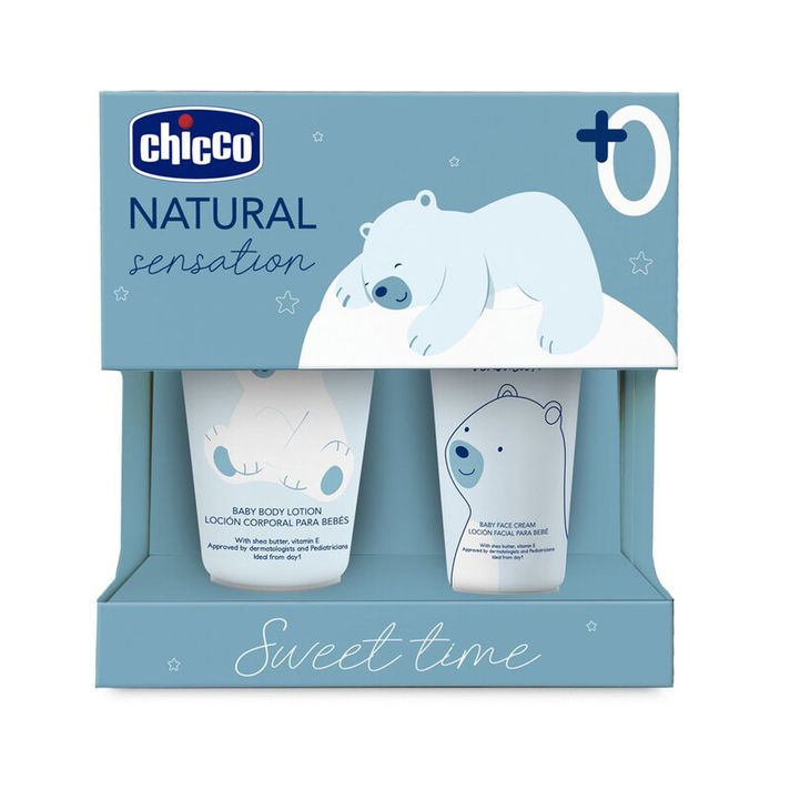 CHICCO - Set darčekový kozmetický Natural Sensation - Sweet Time 0m+