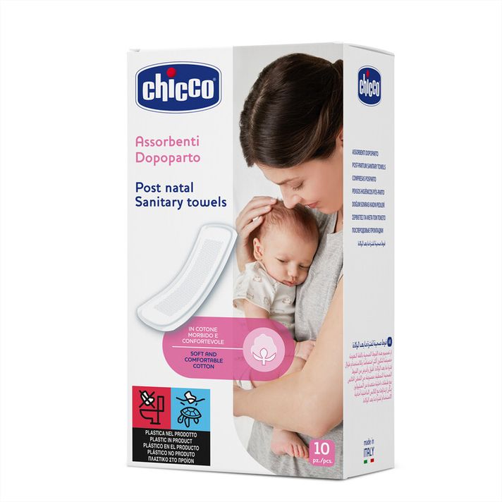 CHICCO - Vložky popôrodné superabsorpčné 10 ks
