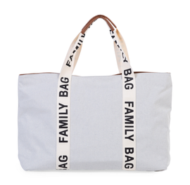 CHILDHOME - Cestovná taška FAMILY BAG Canvas OFF WHITE