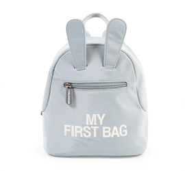 CHILDHOME - Detský batoh My First Bag Grey