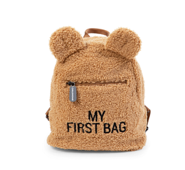 CHILDHOME - Detský batoh My First Bag Teddy Beige