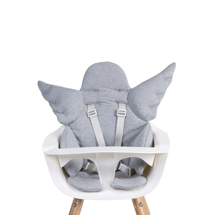 CHILDHOME - Sedacia podložka do detskej stoličky Angel Jersey Grey