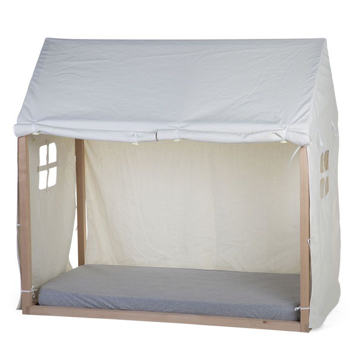 CHILDHOME - Textilný poťah Tipi White na rám postele Domček 70x140cm