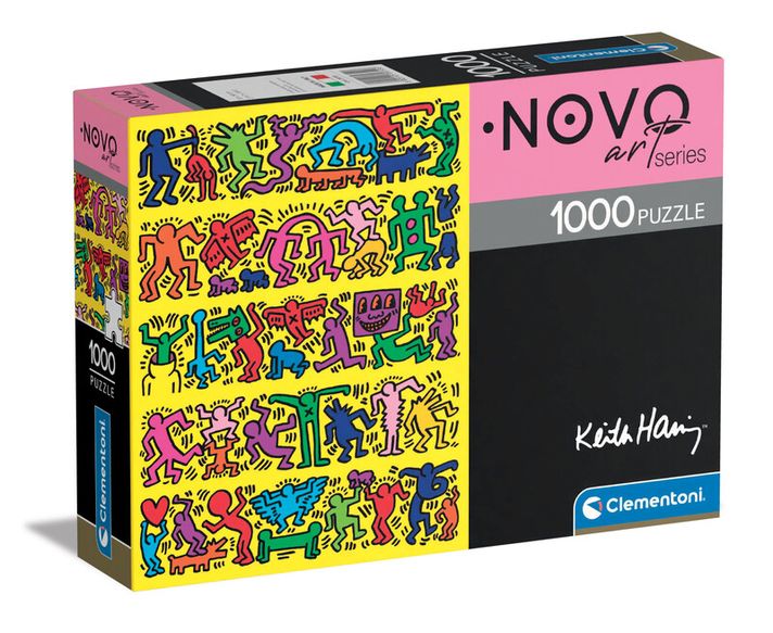CLEMENTONI - Puzzle 1000 dielikov - Art NOVO - Keith Haring