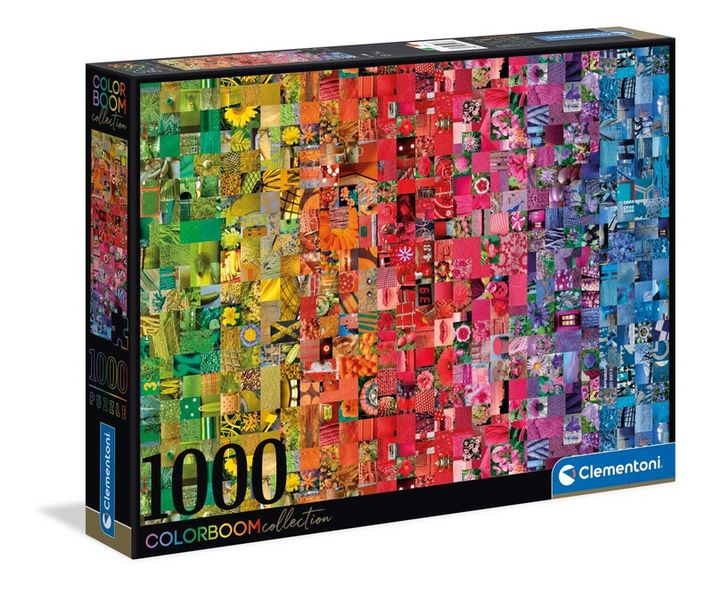 CLEMENTONI - Puzzle 1000 dielikov Colorboom - Collage