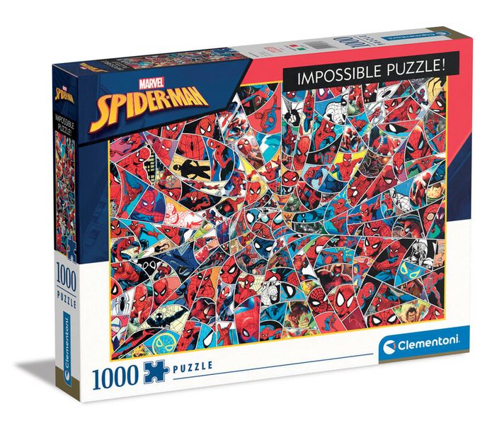 CLEMENTONI - Puzzle 1000 dielikov - Impossible Spiderman