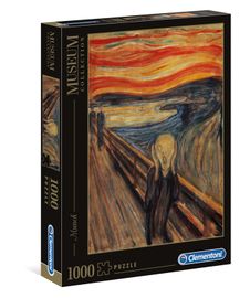 CLEMENTONI - Puzzle 1000 dielikov Museum - Munch