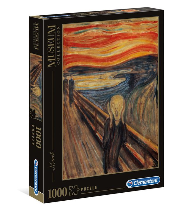 CLEMENTONI - Puzzle 1000 dielikov Museum - Munch
