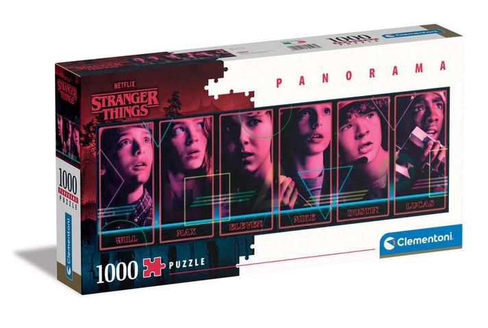 CLEMENTONI - Puzzle 1000 dielikov panorama - Stranger Things