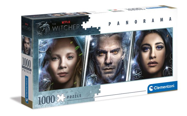 CLEMENTONI - Puzzle 1000 dielikov Panorama - The Witcher