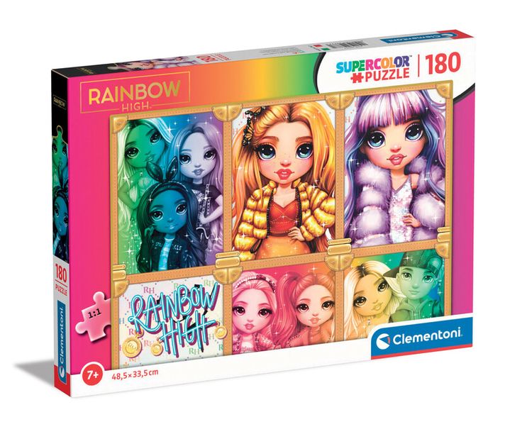 CLEMENTONI - Puzzle 180 - Rainbow High 3