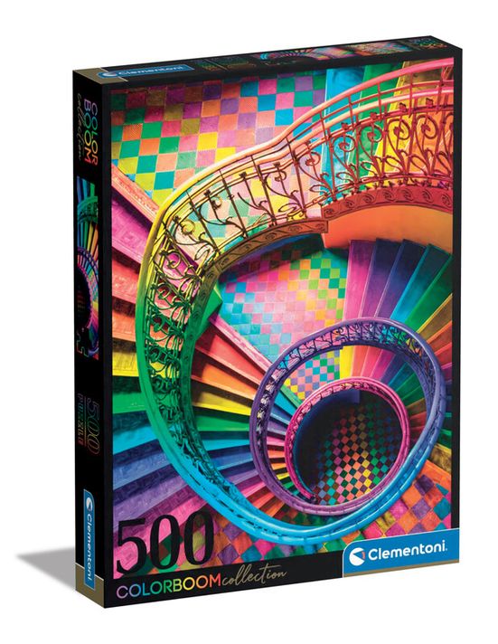 CLEMENTONI - Puzzle 500 dielikov Colorboom - Schody