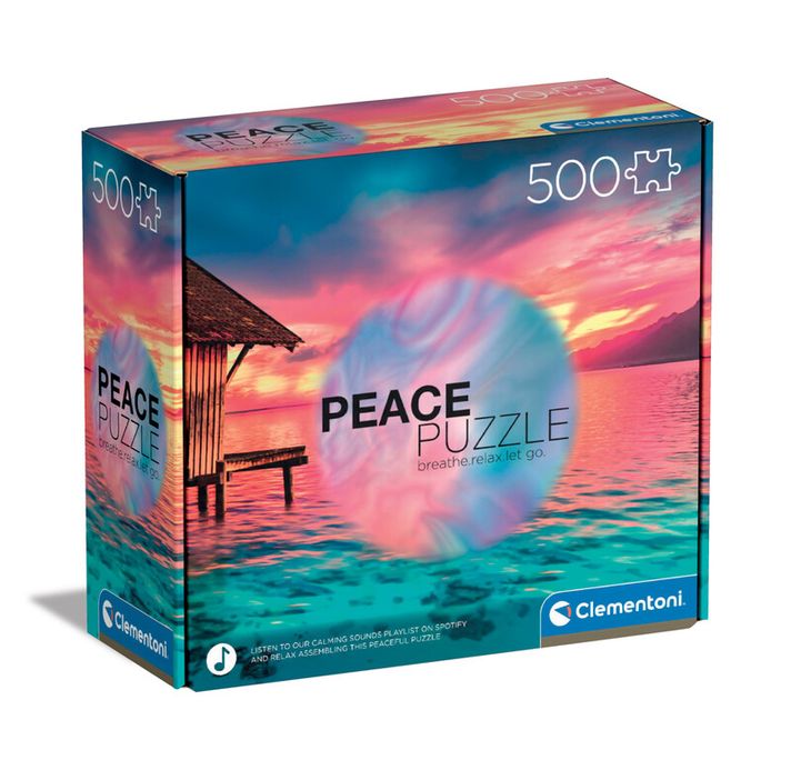 CLEMENTONI - Puzzle 500 dielikov Peace - Living the Present