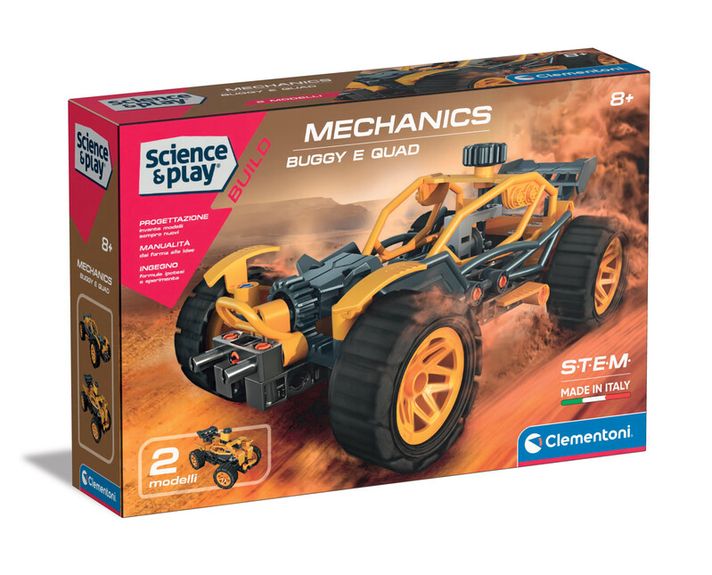 CLEMENTONI - SCIENCE - Buggy a štvorkolka (CZ, SK, PL, HU)