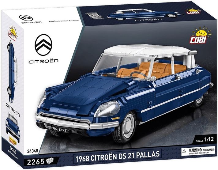 COBI - 1968 Citroen DS21 Pallas, 1:12, 2270 k