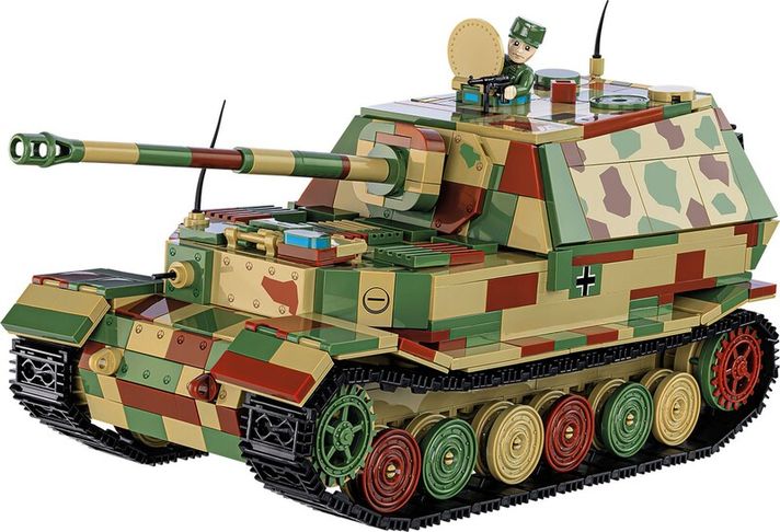 COBI - 2582 II WW Panzerjager Tiger (P) Elefant, 1:28, 1244 k