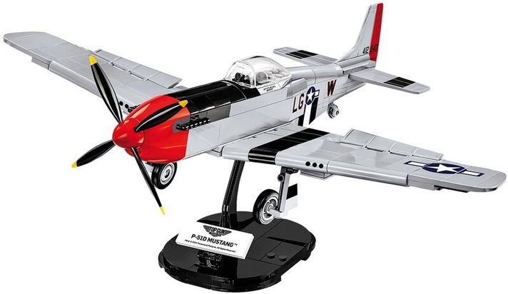 COBI - 5846 TOP GUN P-51 D Mustang, 1:32, 350 k, 1 f