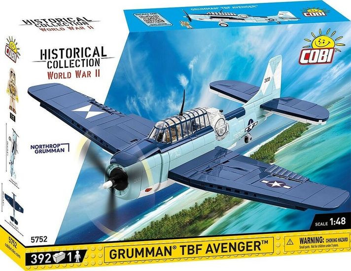 COBI - Gruman TBF Avenger, 1:48, 388 k, 1 f