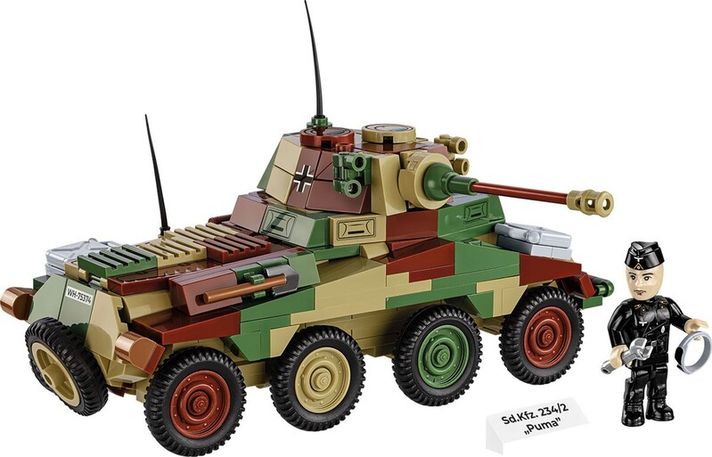 COBI - II WW Sd. Kfz 234/2 Puma, 1:35, 470 k, 1 f