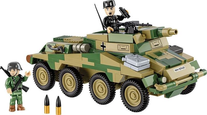 COBI - II WW Sd. Kfz 234/3 Stummel, 1:35, 438 k, 2 f