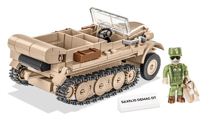 COBI - II WW Sd.Kfz. 10 DEMAG, 1:35, 280 k, 1 f