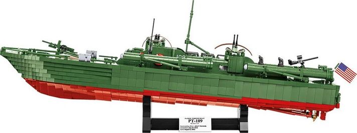 COBI - II WW Torpédový čln PT-109, 1:35, 3726 k, 4 f