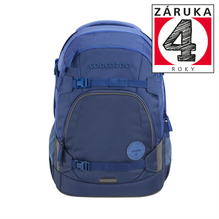 COOCAZOO - Školský ruksak MATE, All Blue, certifikát AGR