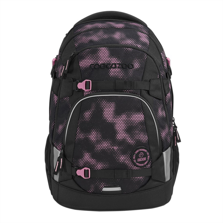COOCAZOO - Školský ruksak MATE,Pink Illusion, certifikát AGR