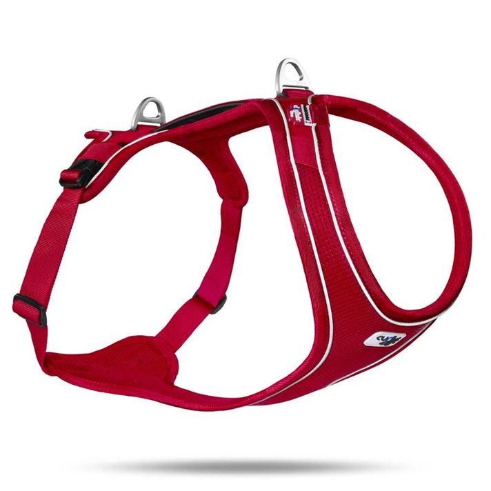 CURLI - Postroj pre psov Belka Comfort Red L, 25-33 kg