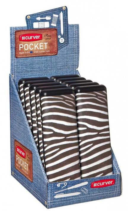 CURVER - Organizér POCKET L zebra