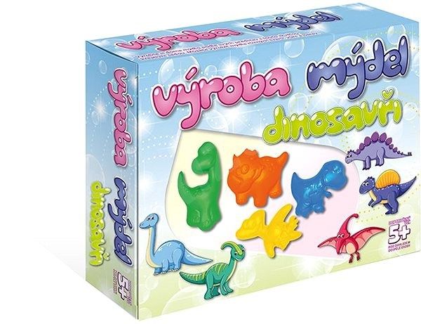 DETIART - Výroba mydla - Dinosaury