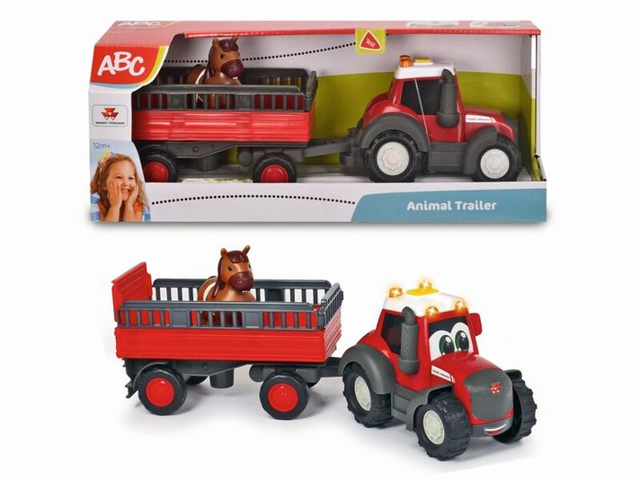 DICKIE - Abc Traktor Massey Ferguson S Prívesom 30 Cm