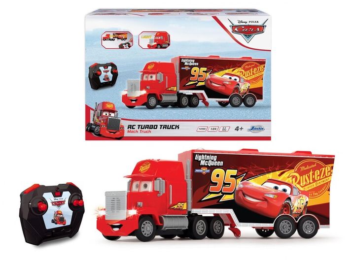 DICKIE - RC Cars 3 Turbo Mack Truck 46 cm, 3kan