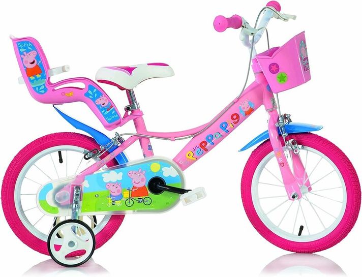 DINO BIKES - Detský bicykel 16" 164R-PGS - PEPPA PIG