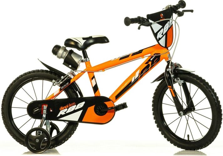 DINO BIKES - Detský bicykel 16" 416U26R88 - oranžový