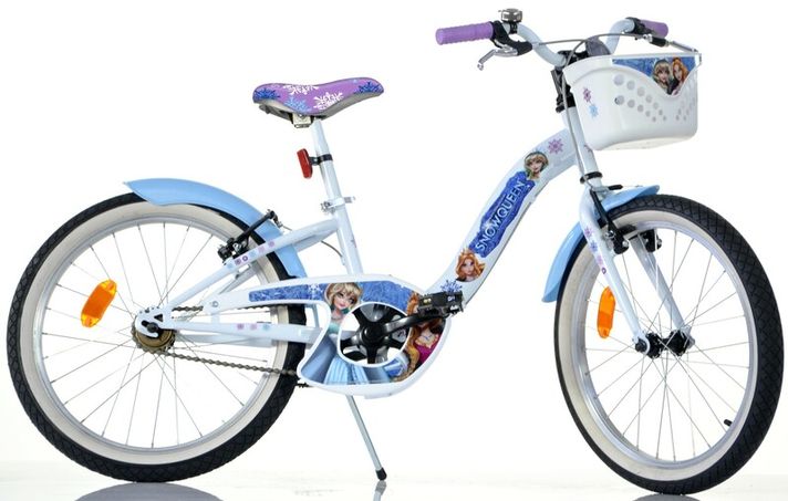 DINO BIKES - Detský bicykel 20" 204R-SQ - Girl SNOW QUEEN