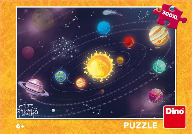 DINO - Detská Slnečná Sústava 300 Xl Puzzle Nové