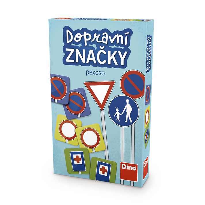 DINO - DOPRAVNÉ ZNAČKY Pexeso