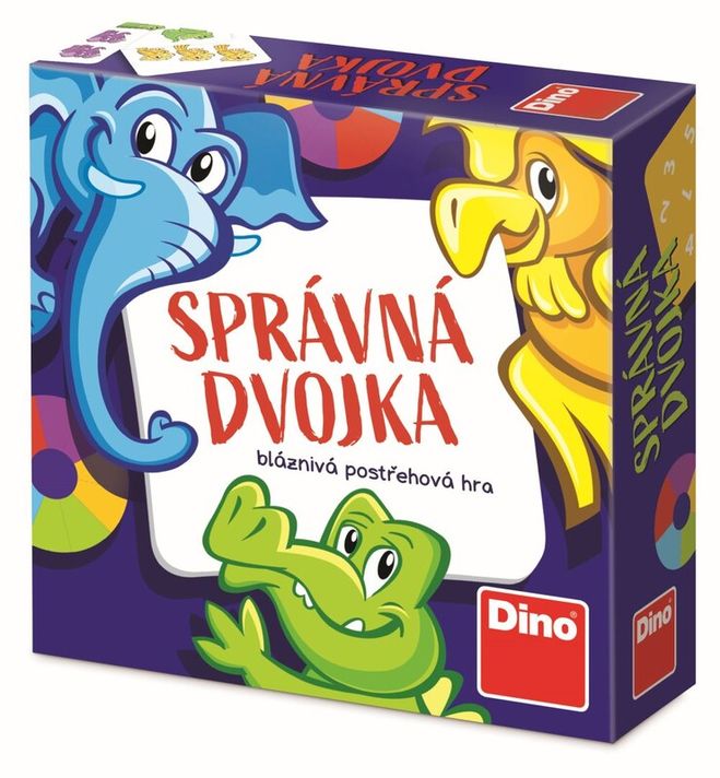 DINO - Správna Dvojka Cestovná Hra