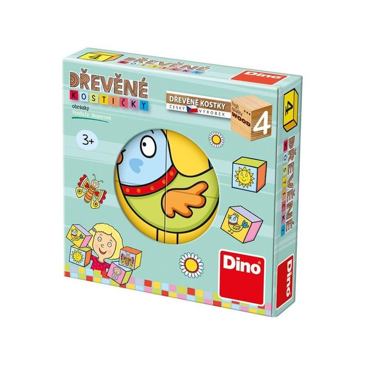 DINOTOYS - KOCKY PRE NAJMENŠIE DETIČKY 4K