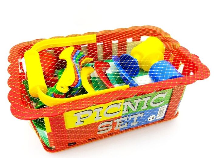 DOHÁNY TOYS - Piknik set v košíku